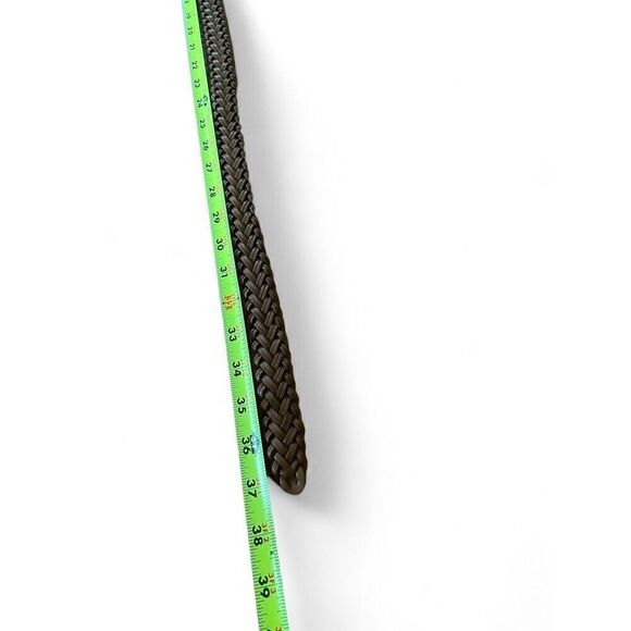 Belt Genuine Leather Brown One Size Unisex Great Condition - Picture 5 of 6